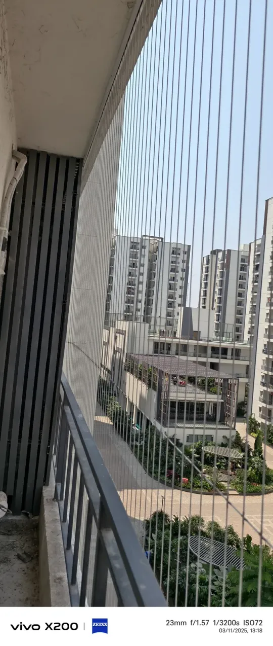 Vertical Invisible Grills by Perumal Safety Nets