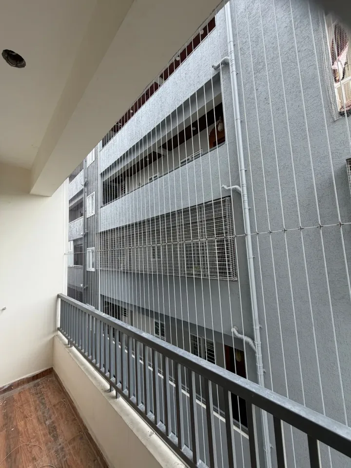 Vertical Invisible Grills installation by Perumal Safety Nets