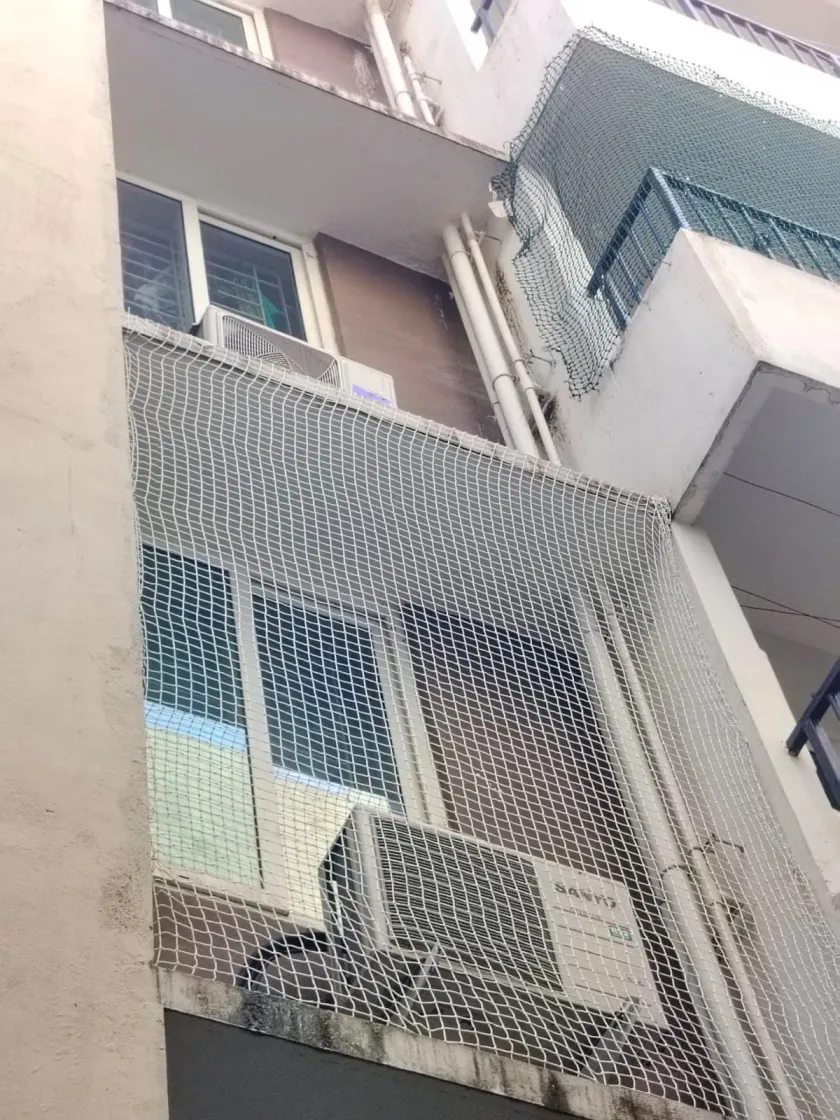Window Safety Nets installation by Perumal Safety Nets