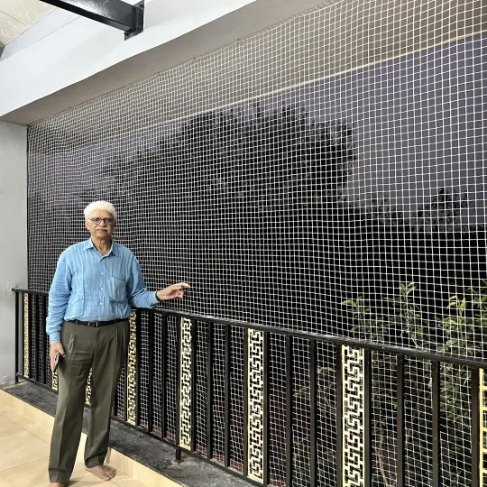 Balcony Safety Nets by Perumal Safety Nets
