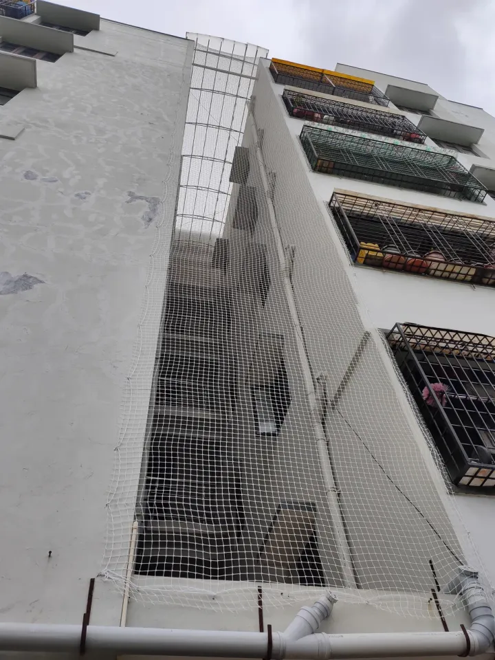Bird Net for Duct Areas installation by Perumal Safety Nets