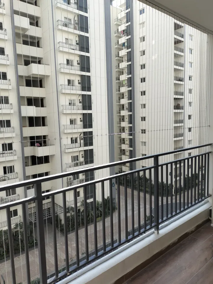 Invisible Grills installation by Perumal Safety Nets