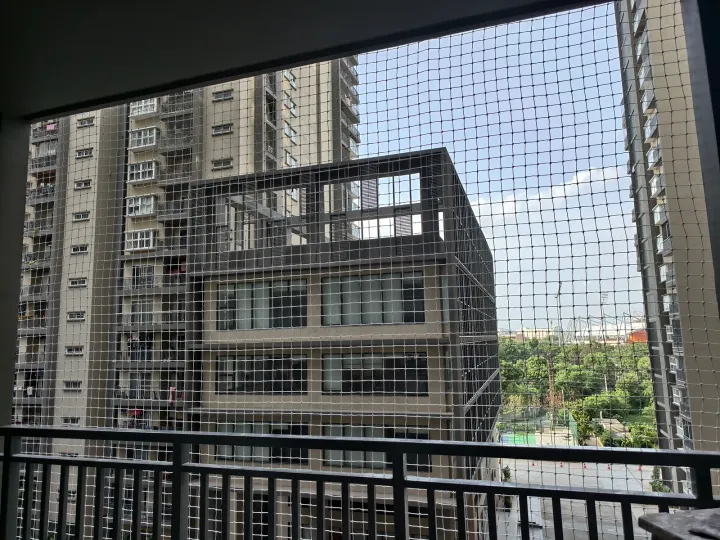Balcony Safety Nets installation by Perumal Safety Nets