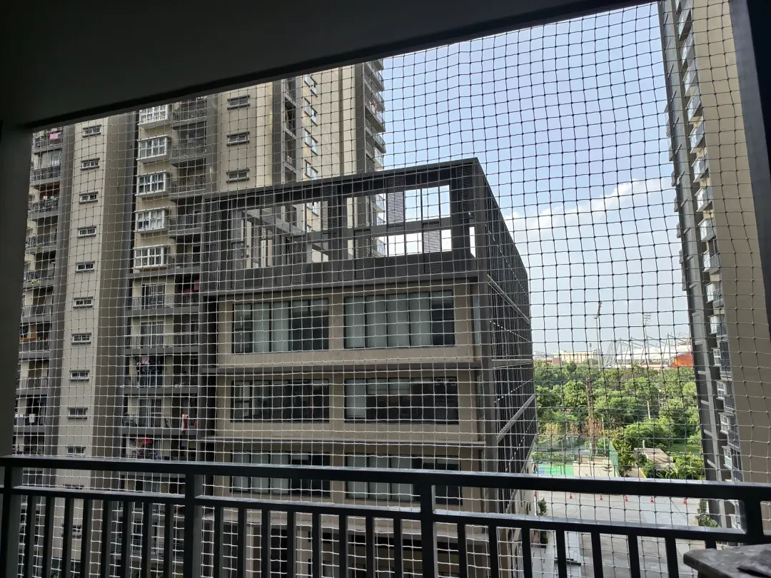Balcony Safety Nets installation by Perumal Safety Nets
