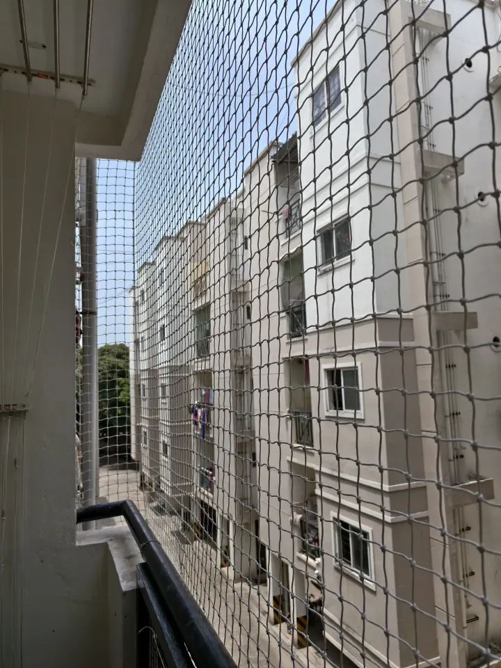 Balcony Safety Nets installation by Perumal Safety Nets