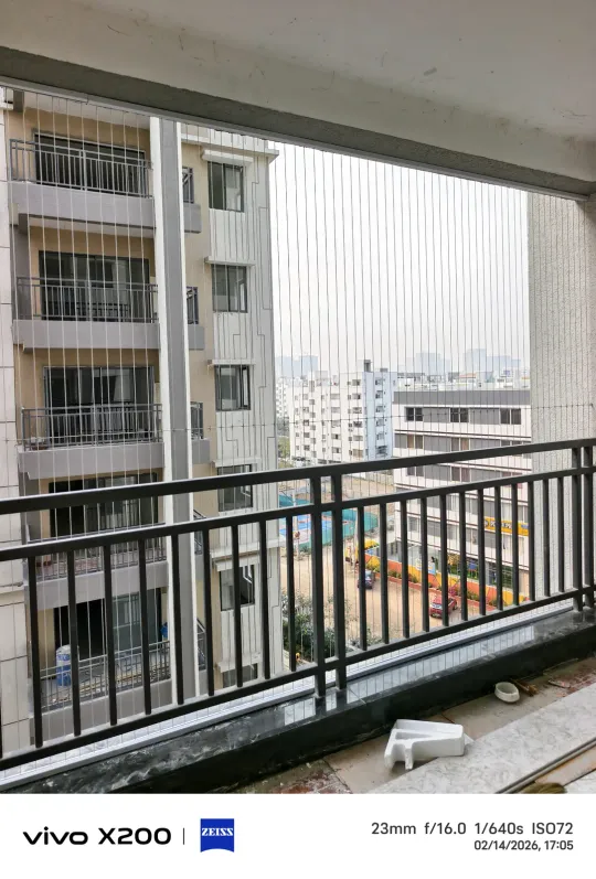 Balcony Invisible Grills by Perumal Safety Nets