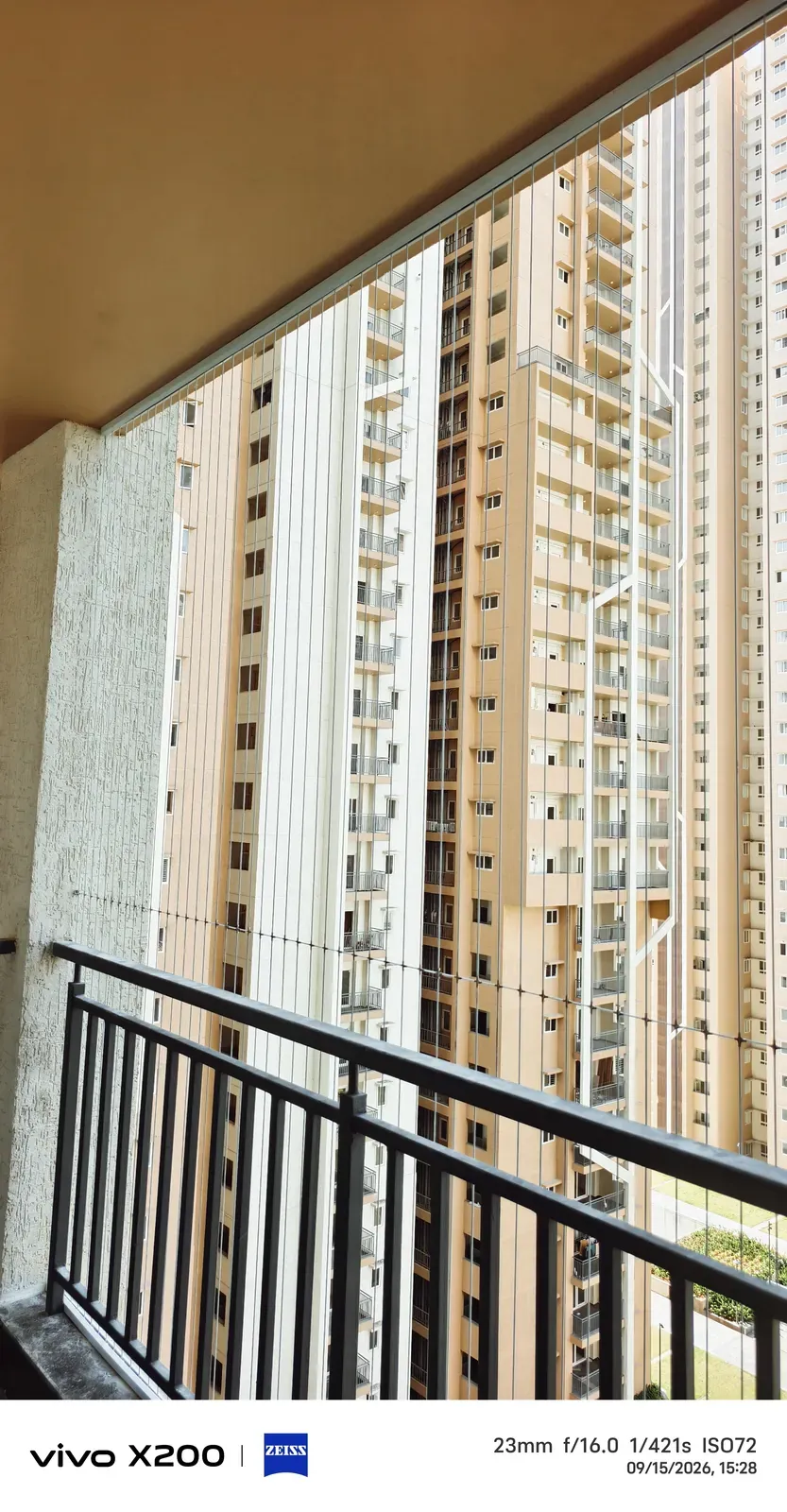Balcony Invisible Grills installation by Perumal Safety Nets