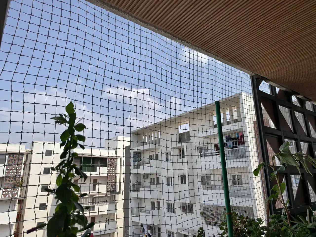 Balcony Safety Nets installation by Perumal Safety Nets