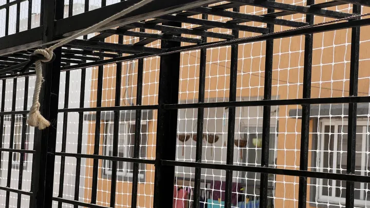 Balcony Safety Nets installation by Perumal Safety Nets