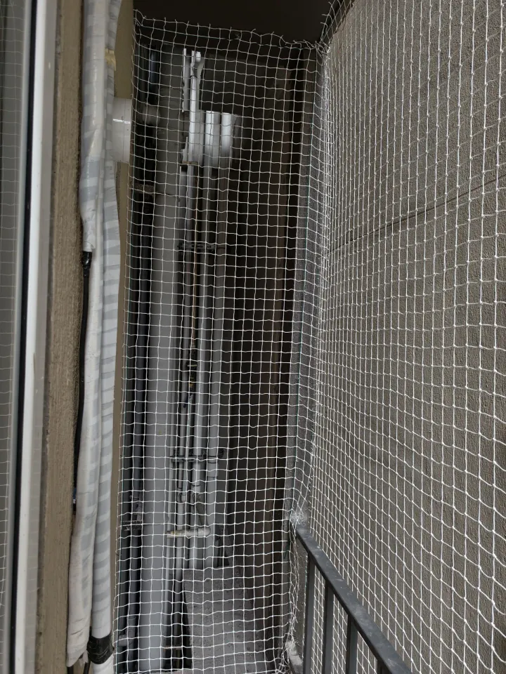 Balcony Safety Nets installation by Perumal Safety Nets