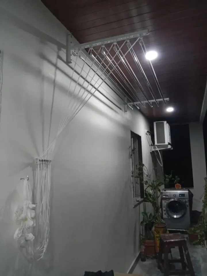Cloth Hangers installation by Perumal Safety Nets
