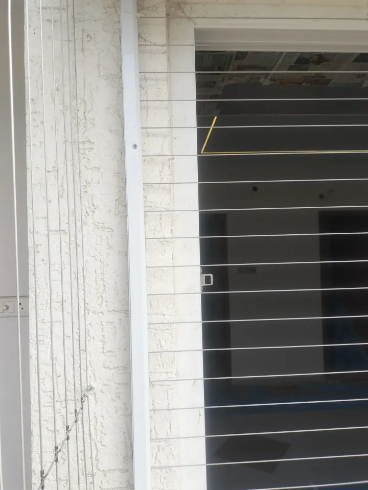 Invisible Grills installation by Perumal Safety Nets