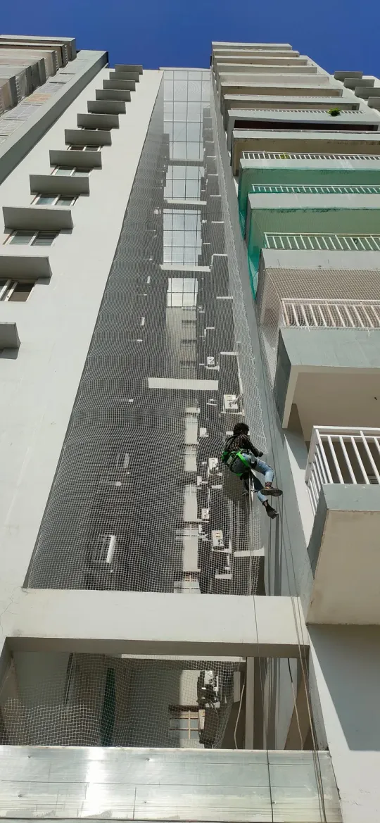 Bird Net for Duct Areas by Perumal Safety Nets