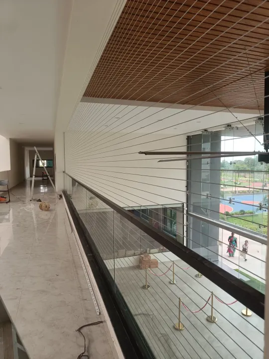 Horizontal Invisible Grills by Perumal Safety Nets