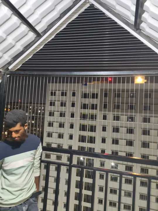 Balcony Invisible Grills by Perumal Safety Nets