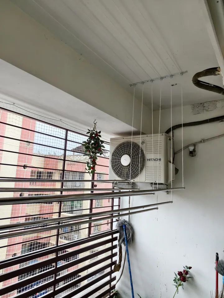 Cloth Hangers installation by Perumal Safety Nets