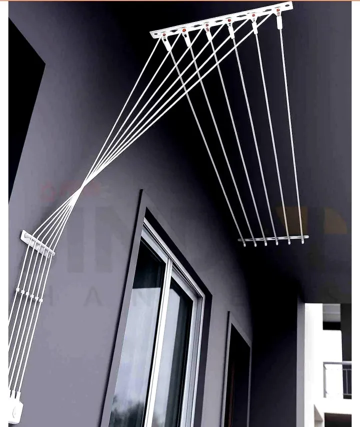 Cloth Hangers installation by Perumal Safety Nets