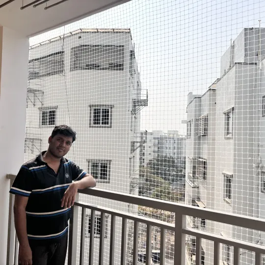 Balcony Safety Nets by Perumal Safety Nets