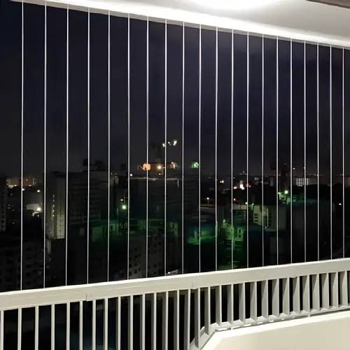 Invisible grill installation for a modern Chennai balcony